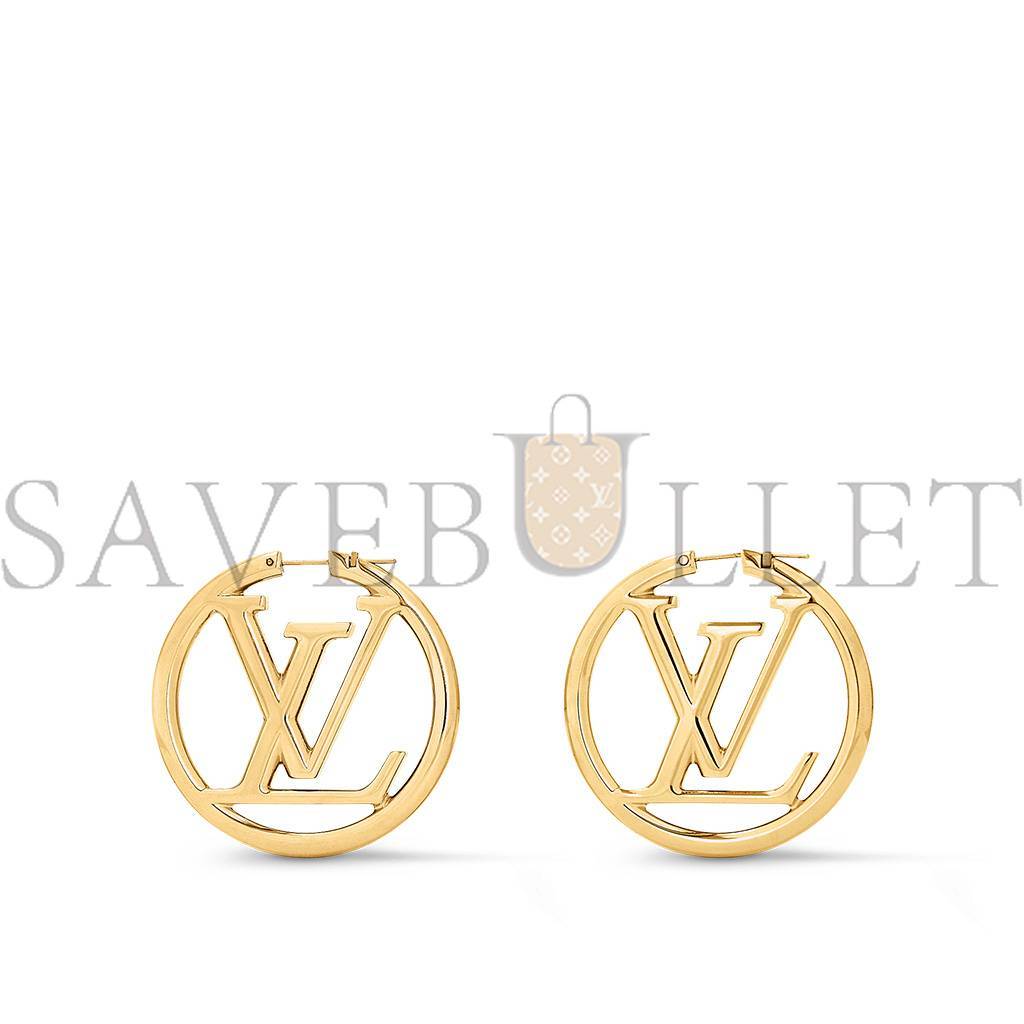 l**is V*t*n l**ise hoop gm earrings m64288